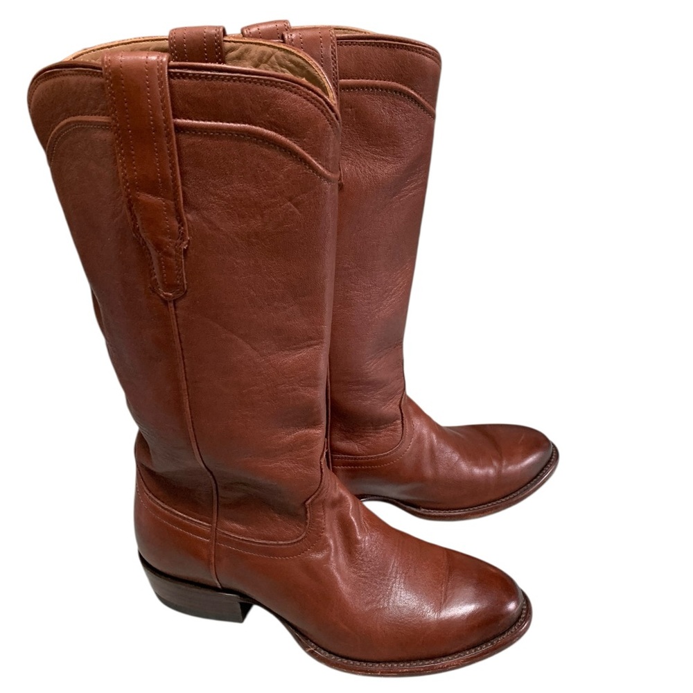 Tecovas The Harper Calf Skin Leather Boots- 8 EUC!! - Picture 6 of 12